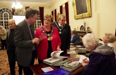 Dr Gaunt with Tamworth Mayor and Consort