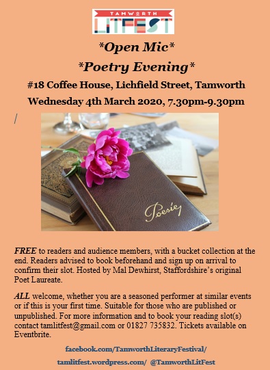 2020-03-04 Open Mic Poetry Evening